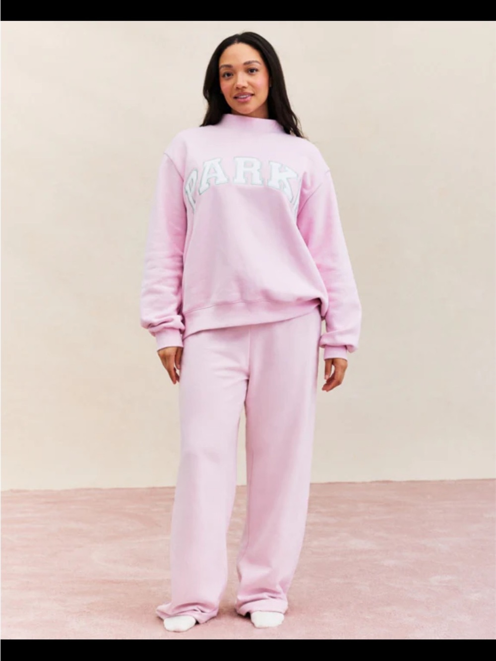 PARKE Varsity Mockneck in Sprinkle Size XXL - Picture 4 of 5